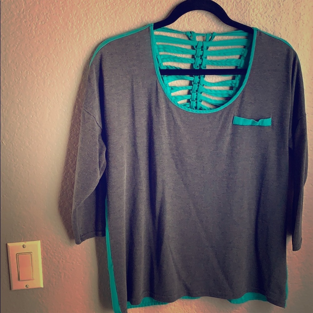 3/4” sleeve top